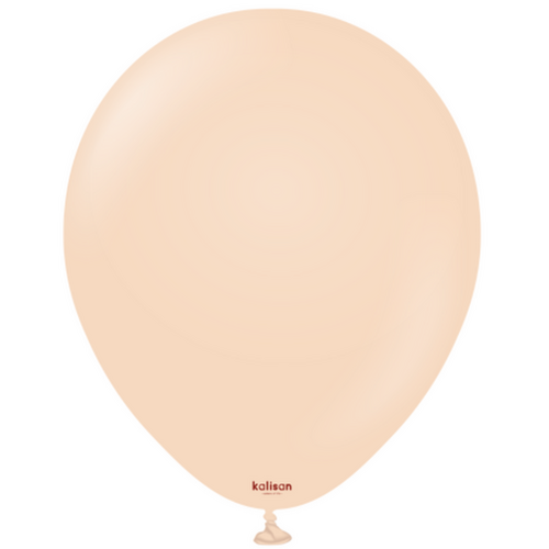 30cm Standard Blush Kalisan Plain Latex Balloons #11223391 - Pack of 100