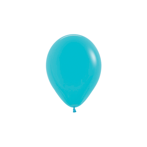 12cm Fashion Caribbean Blue (038) Sempertex Latex Balloons #30206358 - Pack of 100 