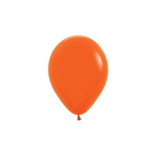 12cm Fashion Orange (061) Sempertex Latex Balloons #30206361 - Pack of 100 