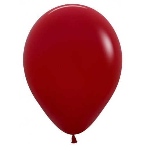 46cm Fashion Imperial Red Sempertex Latex Balloons #30222626 - Pack of 25