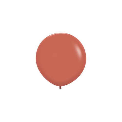 60cm Fashion Terracotta Sempertex Latex Balloons #30222688 - Pack of 3 