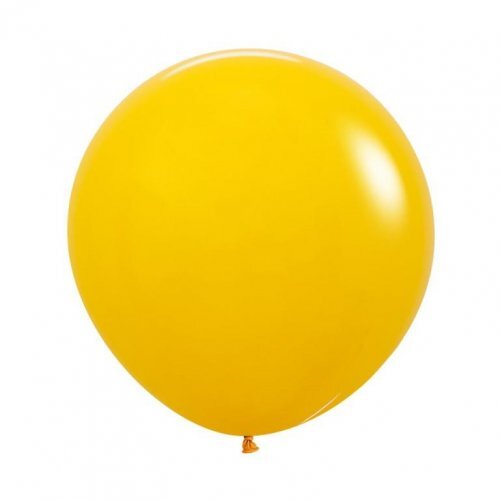 60cm Fashion Honey Yellow Sempertex Latex Balloons #30222829 - Pack of 3