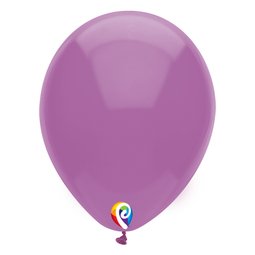 30cm Fashion Purple Funsational Plain Latex Balloons #71089 - Pack of 50 TEMPORARILY UNAVAILABLE