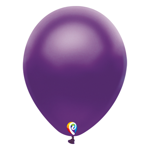 30cm Pearl Purple Funsational Plain Latex Balloons #71813 - Pack of 50 TEMPORARILY UNAVAILABLE