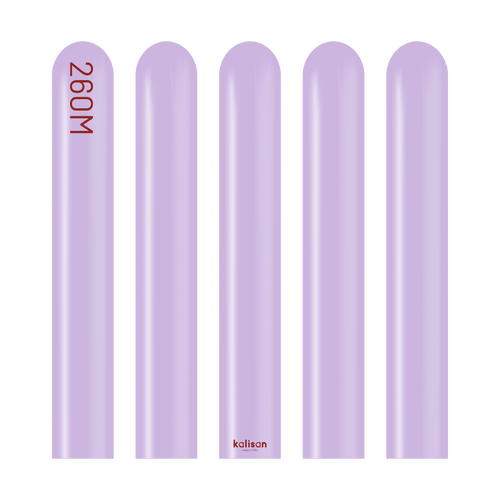 260M Standard Lilac Kalisan Plain Latex #10223171 - Pack of 100