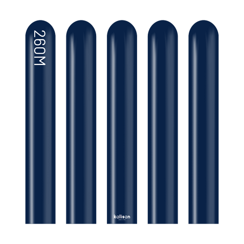 260M Standard Navy Kalisan Plain Latex #10223421 - Pack of 100