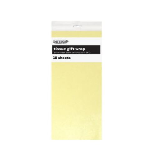 Tissue Sheets Ivory - Each sheet 51cm x 66cm #106270 - Pack of 10