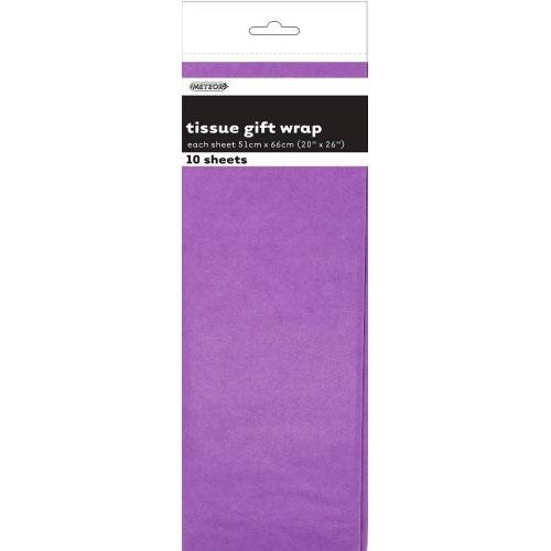 Tissue Sheets Pretty Purple - Each sheet 51cm x 66cm #106293 - Pack of 10 