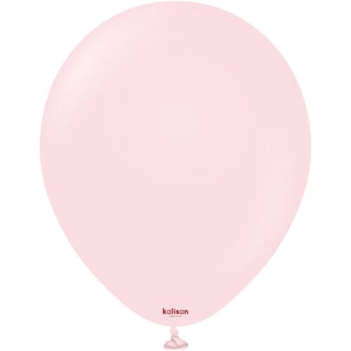 30cm Standard Light Pink Kalisan Plain Latex Balloons #11223251 - Pack of 100