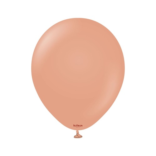 30cm Standard Clay Pink Kalisan Plain Latex Balloons #11223511 - Pack of 100