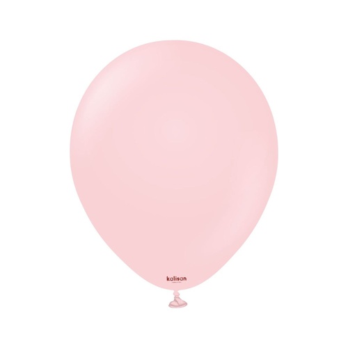 30cm Macaron Pink Kalisan Plain Latex Balloons #11230021 - Pack of 100