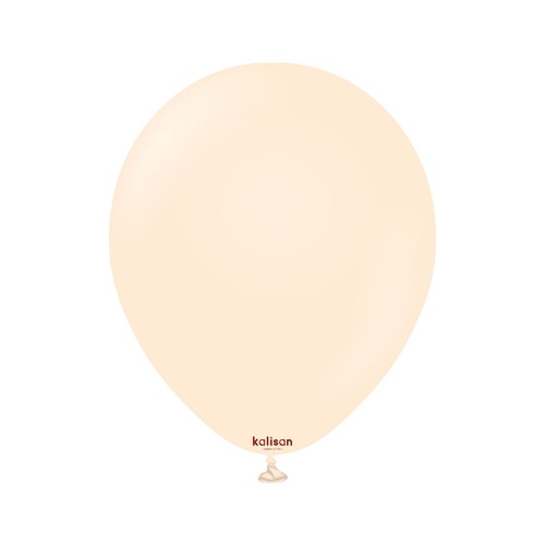 30cm Macaron Salmon Kalisan Plain Latex Balloons #11230061 - Pack of 100