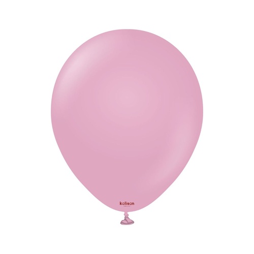 30cm Retro Dusty Rose Kalisan Plain Latex Balloons #11280131 - Pack of 100