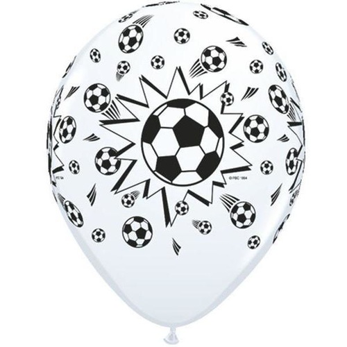 28cm Round White Soccer Balls #11755 - Pack of 50