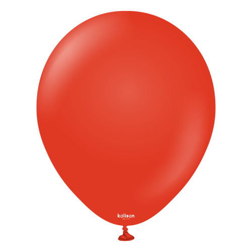 46cm Standard Red Kalisan Plain Latex Balloons #1182313010 - Pack of 10