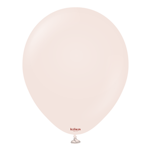 46cm Standard Pink Blush Kalisan Plain Latex Balloons #11823480 - Pack of 25