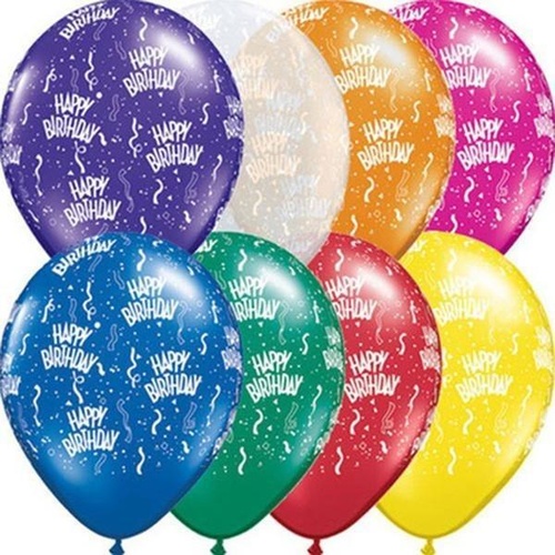 28cm Round Jewel Assorted Birthday-A-Round #12341 - Pack of 50 TEMPORARILY UNAVAILABLE