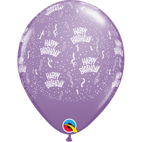 28cm Round Jewel Quartz Purple Birthday-A-Round #12341JQP - Pack of 50