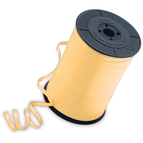 Balloon Ribbon 455m Standard Gold #1241191 - Each 