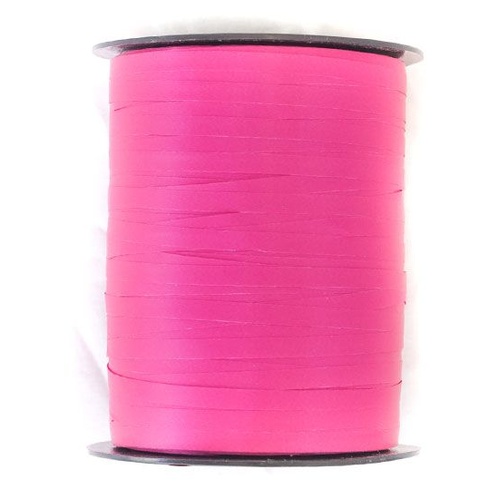 Balloon Ribbon 3/16 455m Standard Lipstick Pink #1241194 - Each