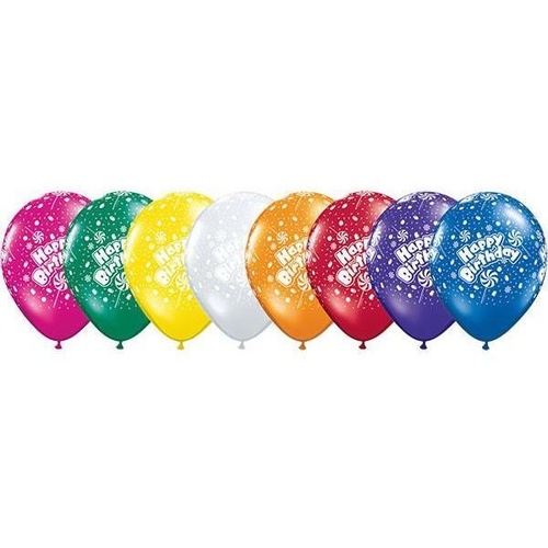 28cm Round Jewel Assorted Birthday Candy-A-Round #12465 - Pack of 50 SPECIAL ORDER ITEM