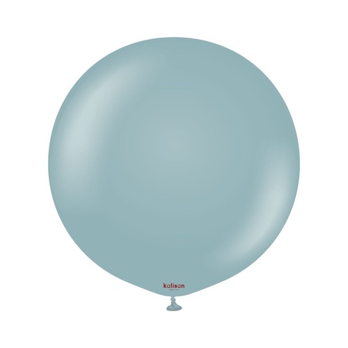 60cm Retro Storm Kalisan Plain Latex Balloons #12480056 - Pack of 2