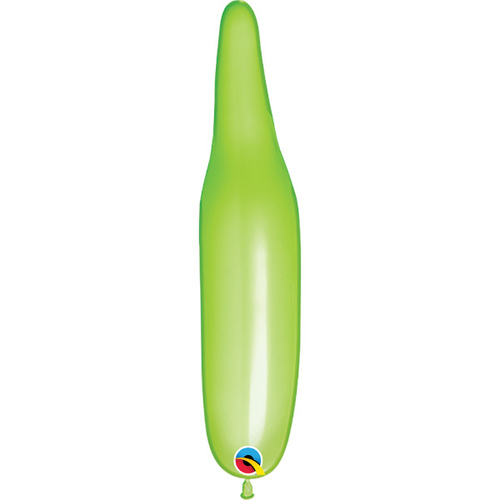 321Q Lime Green Plain Latex (No Tip Color) #13575 - Pack of 100