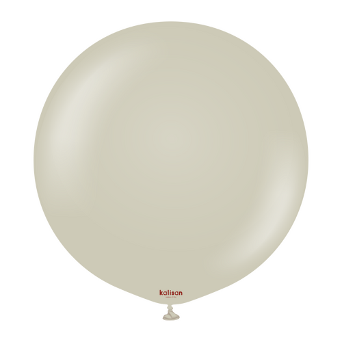 90cm Retro Stone Kalisan Plain Latex Balloons #13680106 - Pack of 2