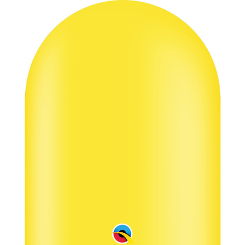 646Q Yellow Qualatex Plain Latex #13787 - Pack of 50 SPECIAL ORDER ITEM