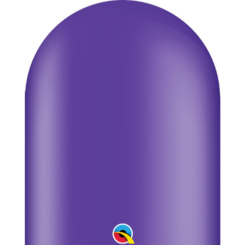 646Q Purple Violet Qualatex Plain Latex #13789 - Pack of 50 SPECIAL ORDER ITEM