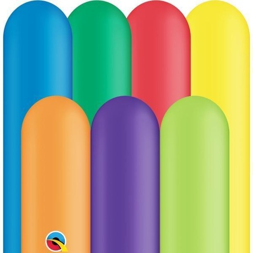 646Q Carnival Assorted Qualatex Plain Latex #13797 - Pack of 50  TEMPORARILY UNAVAILABLE