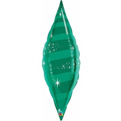 95cm Taper Taper Swirl Emerald Green #15570 - Each (Unpkgd.) SPECIAL ORDER ITEM