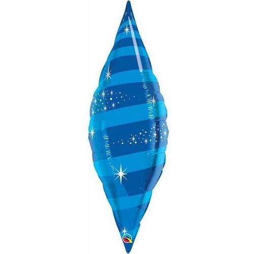 95cm Taper Taper Swirl Sapphire Blue #15571 - Each (Unpkgd.) SPECIAL ORDER ITEM