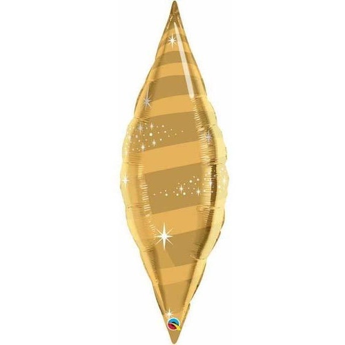 95cm Taper Taper Swirl Gold #15573 - Each (Unpkgd.) SPECIAL ORDER ITEM