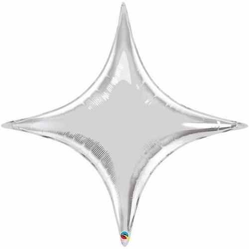 100cm Shape Foil Starpoint Silver #15707 - Each (Unpkgd.) SPECIAL ORDER ITEM 