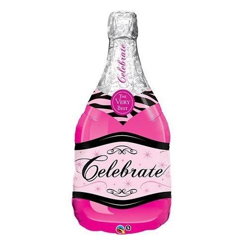 98cm Bottle Celebrate Pink Bubbly Wine SW #15844 - Each (Pkgd.)