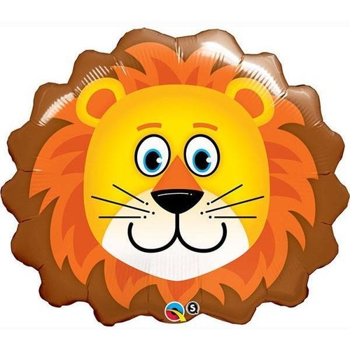 73cm Shape Foil Lovable Lion SW #16154 - Each (Pkgd.) 