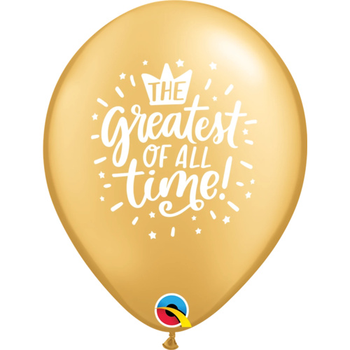 28cm Round Gold Greatest of All Time #16266 - Pack of 50