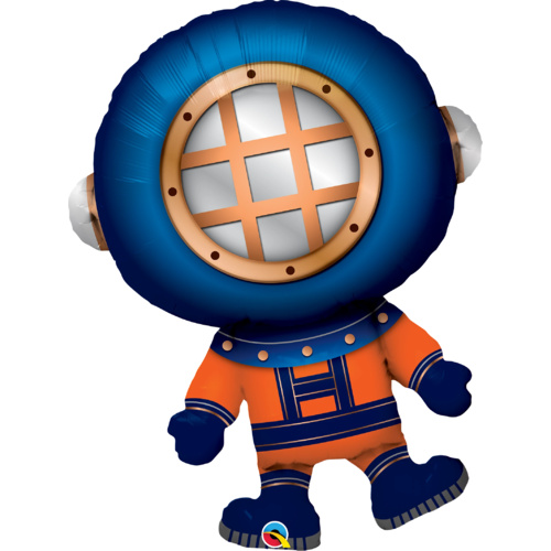 94cm Shape Foil Deep Sea Diver #16426 - Each (Pkgd.)