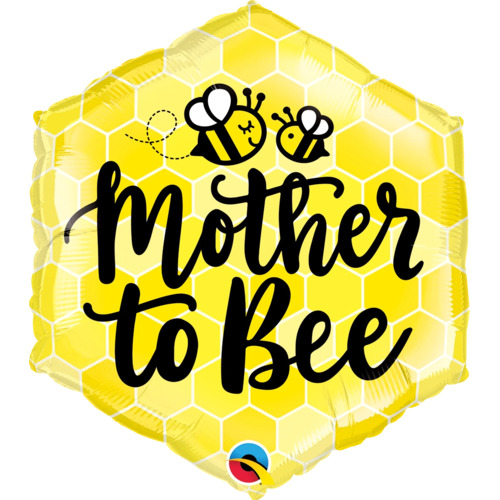 51cm Hexagon Foil Mother To Bee #16436 - Each (Pkgd.)