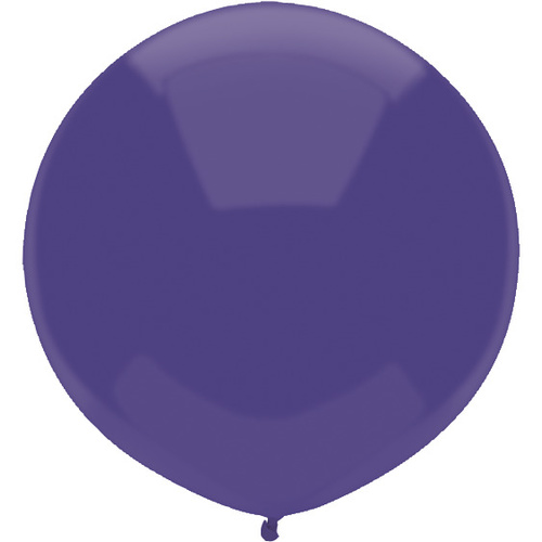 43cm Round Regal Purple Outdoor Balloon#16606 - Pack of 50 