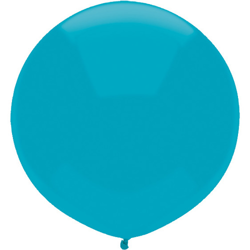 43cm Round Island Blue Outdoor Balloon#16607 - Pack of 50