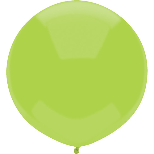 43cm Round Kiwi Lime Outdoor Balloon#16609 - Pack of 50 TEMPORARILY UNAVAILABLE