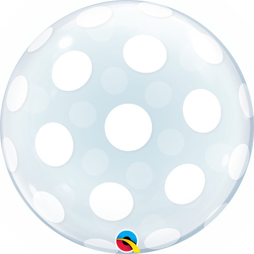 DISC 50cm Deco Bubble Big Polka Dots All Around #16872 - Each 