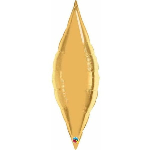 68cm Taper Metallic Gold Plain Foil #17133 - Each (Unpkgd.) SPECIAL ORDER ITEM