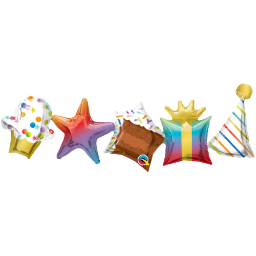 104cm Garland Balloon Birthday Garland #17764 - Each (Pkgd.)