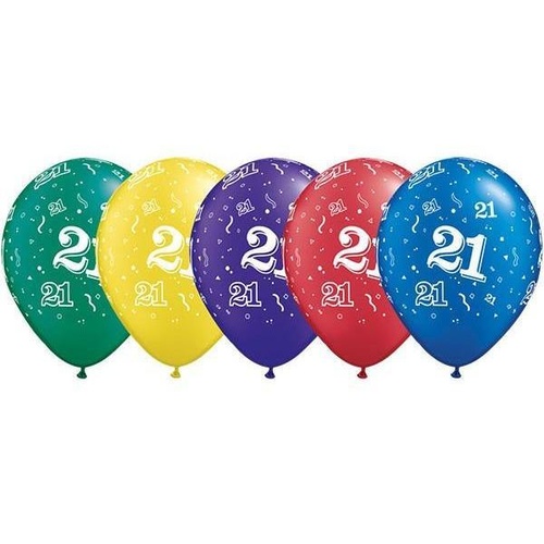 DISC 28cm Round Radiant Pearl Assorted 21-A-Round #18556 - Pack of 50