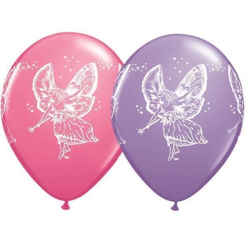 DISC 28cm Round Rose & Lilac Fairies Wrap #18563 - Pack of 50