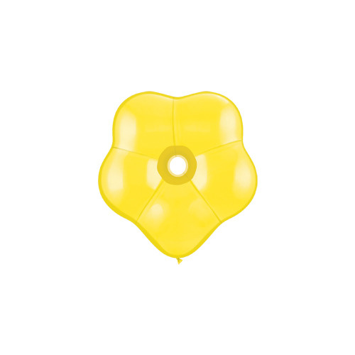 40cm Blossom Yellow Qualatex Plain Latex Blossom #18754 - Pack of 25 SPECIAL ORDER ITEM