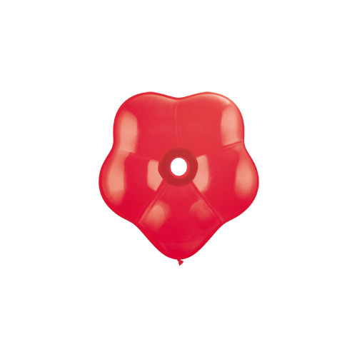 40cm Blossom Red Qualatex Plain Latex Blossom #18756 - Pack of 25 SPECIAL ORDER ITEM